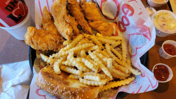 Raising Cane's Chicken Fingers inside