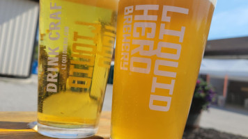 Liquid Hero Brewery menu