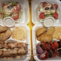 Big Fat Greek Souvlaki food