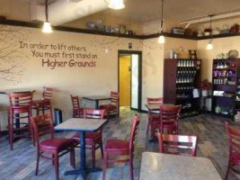 Higher Grounds Coffee Shop inside