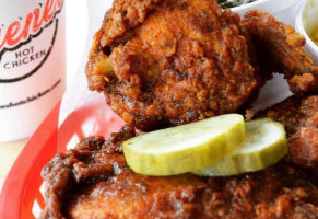 Eugene's Hot Chicken food