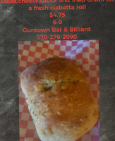 Guntown Billiards food