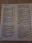 Sala Thai menu