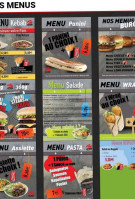 Le Big Sandwich menu