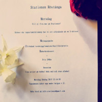 Stationen menu