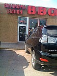 Oklahoma Station BBQ outside