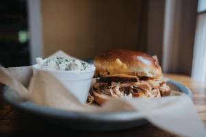 Two Brother's Smoked Meats food