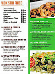 Thai to Go menu