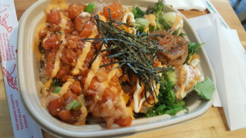 Poke Bistro food