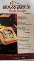 Bejuco Breeze Sushi Lounge food