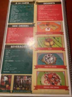 El Caballo De Oro menu