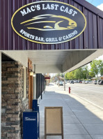 Mac's Last Cast Sports Grill Casino Liquor Store outside