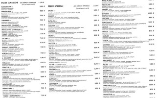 Pizzeria Bar Al Talaran Di Alberti Marino C menu