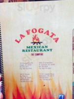 La Fogata menu