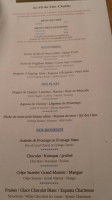 Au Fil Du Zinc menu