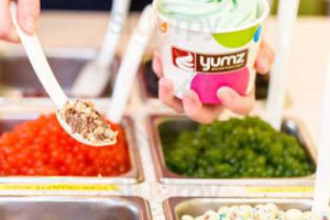 Yumz Gourmet Frozen Yogurt food