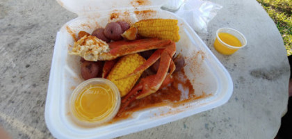 Last Cast Bait Crab Co. food