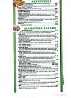 Greenstar menu