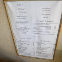 L'étrave menu