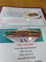 Asian Gourmet food