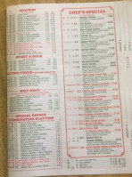 Kam Bo menu