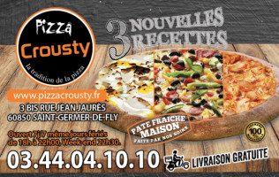 Pizza Crousty Saint Germer De Fly food