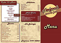 Feelgoods Grill menu