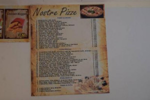 Mc Click Kebab Pizza menu