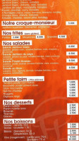 Pizza Lazio menu