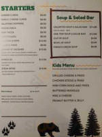 Tracks Grill menu