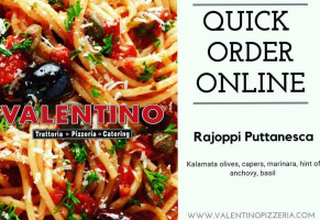 Valentino Pizzeria Trattoria food