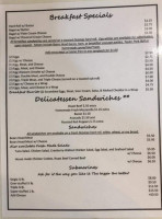 The Stone Pony Delicatessen Catering Co. menu