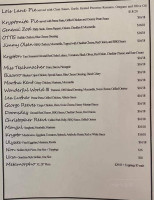 The Stone Pony Delicatessen Catering Co. menu