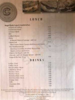 Cazenovia Bagel Co menu