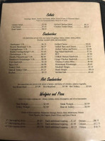 Carriage Inn menu