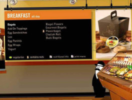 Einstein Bros Bagels menu