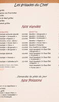 Chez Cyrille menu