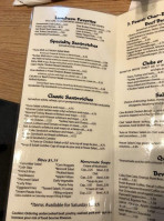 Pancake Farm menu