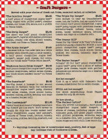 Voy Rivers' Bbq And Catering menu