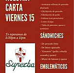 Superba menu