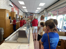 Central Dairy Ice Cream Parlor food