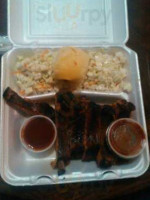 Golden Buckle Bbq food