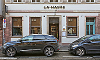 La Hache outside