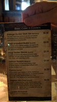 Duncan's Pub menu