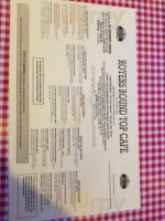 Royers Round Top Café menu