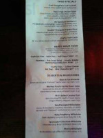 Light House Brew Pub menu