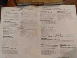 Silver Harbor Brewing Company menu