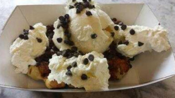 Nina's Waffles And Ice Cream food