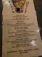 Cuban Petes menu