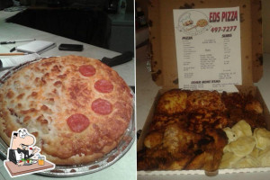 Eds Pizza food